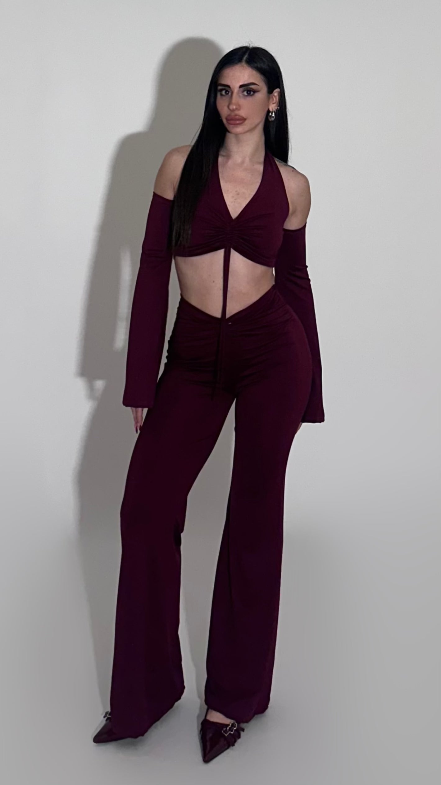Burgundy set