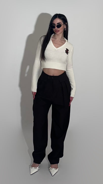 Pull crop teddy lumina