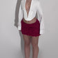 Mini skirt rose