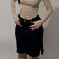 Cream shirt bodycon