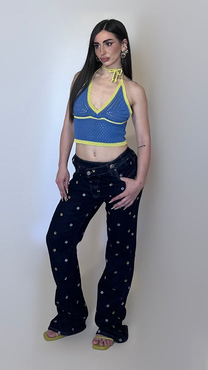 Denim Fleur