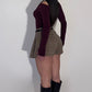 Skirt and short tartan