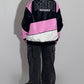 Pink over leather urban