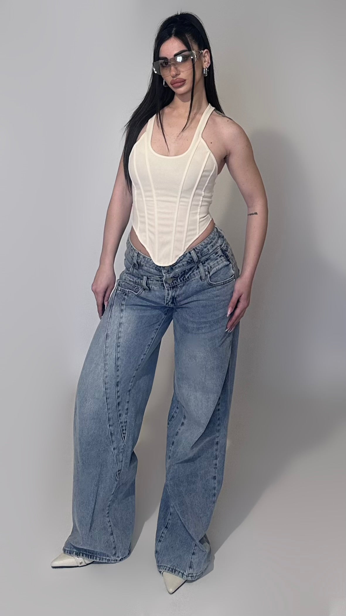 Denim Double Opening