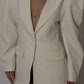 Blazer with double straps