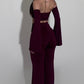 Burgundy set