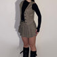 Twinset district gilet w/ skirt and shorts