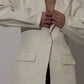 Blazer with double straps
