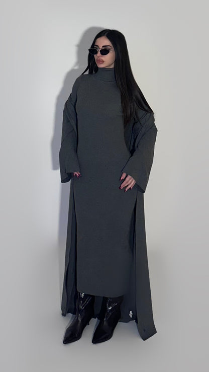 Set dress w/ cardigan