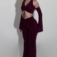Burgundy set