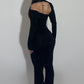 Smooth off the shoulder jumpsuit