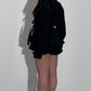 Black mini short w/ volant
