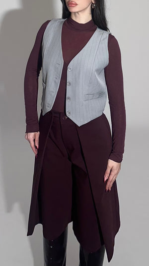Gilet gessato
