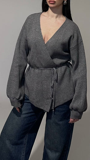 Cardigan incrociato Livia