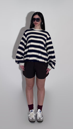 Blue navy shirt lines by Lumina
