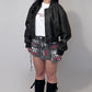 Mini skirt street