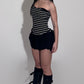 Mini Dress Balloon Sweatshirt Neckline