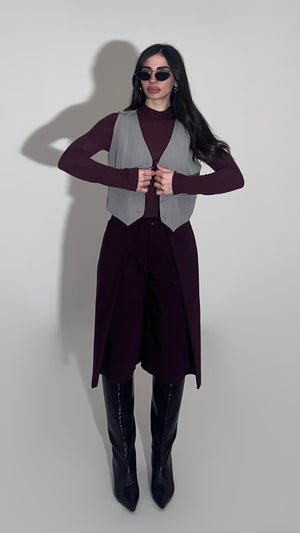 Gilet gessato