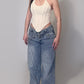 Denim Double Opening