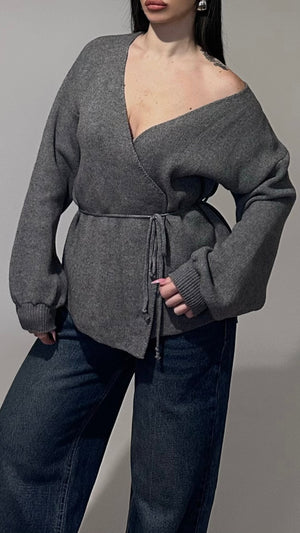 Cardigan incrociato Livia