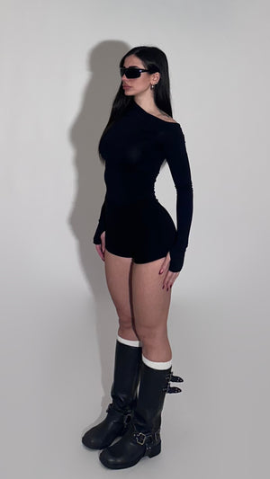 Mini shorts high waist