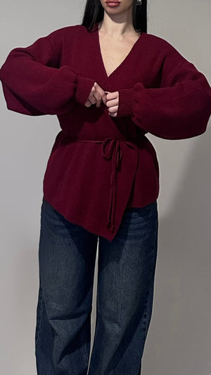Cardigan incrociato Livia