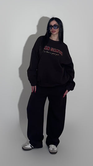 Brown cordset tracksuit by Lumina
