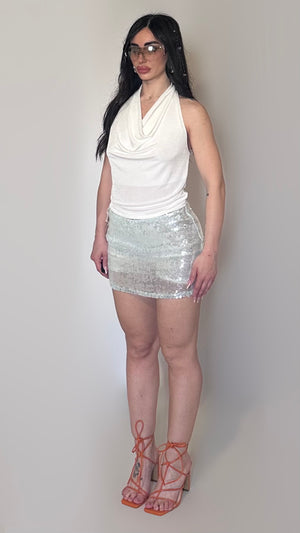Crop top Stone