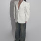 Blazer with double straps