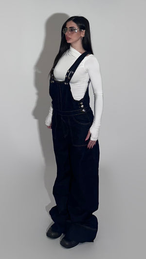 Denim suit