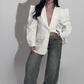 Wide leg luxury slavato