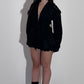 Black mini short w/ volant
