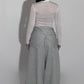 Jogger baggy w/ sleeves grigio perla