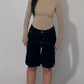 Cream shirt bodycon