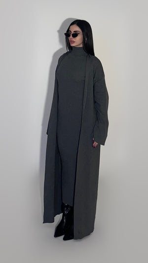 Set dress w/ cardigan